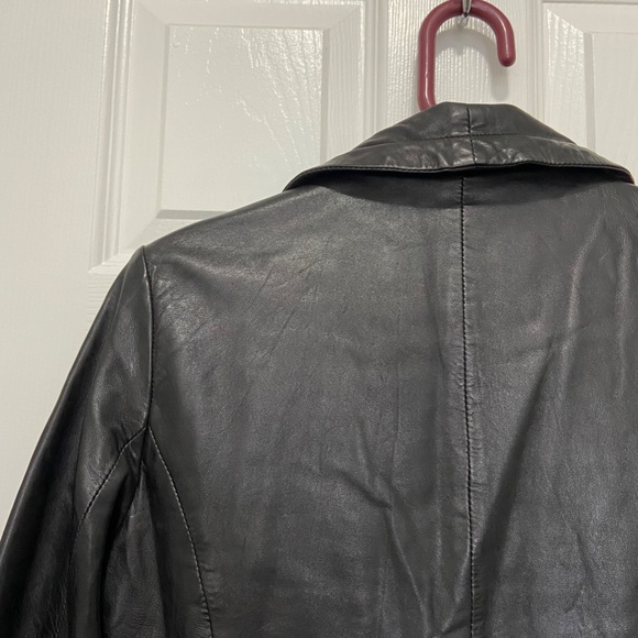 Bod and Christensen Leather Moto Jacket - Picture 14 of 15